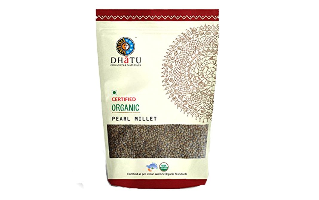 Dhatu Certified Organic Pearl Millet   Pack  500 grams